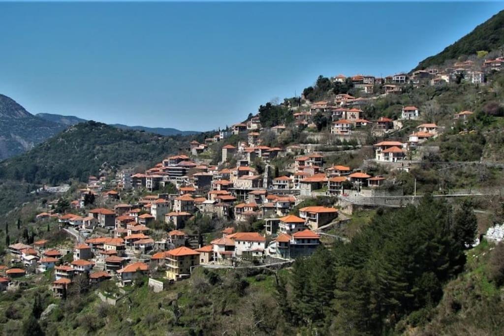 Villa Stonehouse Dome Lagadia Langadia Exterior foto